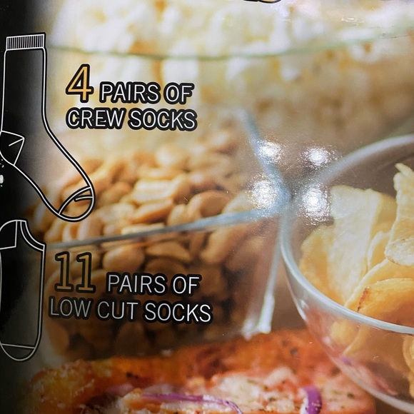 NIB Men’s Hyp
Food 15 Days of Socks Crew & Low Cut - Picture 6 of 7